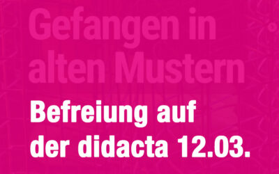 Befreiung auf der didacta 12. März 2026